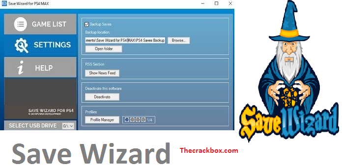 download save wizard ps4 free