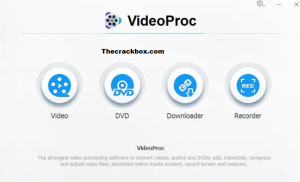 VideoProc Converter 5.7 instal the new for windows