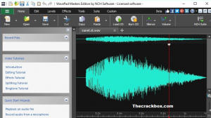 wavepad sound editor codes