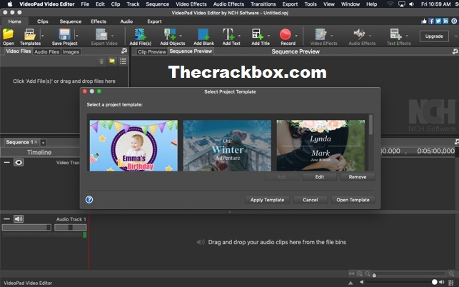 VideoPad Video Editor Crack 